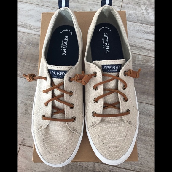 Sperry Shoes - Sperry crest vibe linen oat